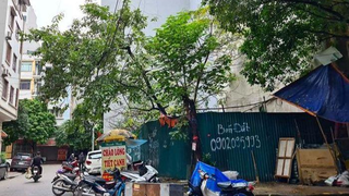 Bỏ cọc loạt lô đất đấu giá ở quận trung tâm Hà Nội