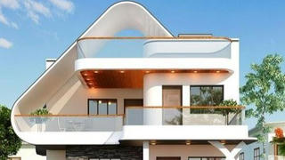 10 mẫu nhà 2 tầng có ban công đẹp xuất sắc