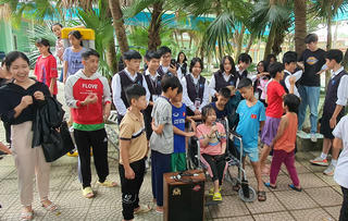 “Mùa thu yêu thương” - dự án ấm áp của học sinh mái trường mang tên Bác