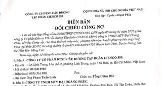 TP Hồ Chí Minh: “Lùm xùm” liên quan cựu lãnh đạo CIENCO 589 