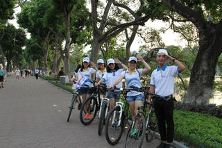 Đề xuất thí điểm cho người ở Hà Nội thuê xe đạp