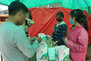 Phải mua 150 nghìn đồng 1 gói chè để được vào chụp ảnh vườn hoa 