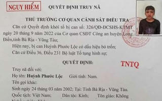 Truy nã bị can nguy hiểm