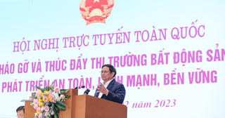 Thủ tướng chỉ đạo triển khai các giải pháp thúc đẩy và tháo gỡ thị trường bất động sản