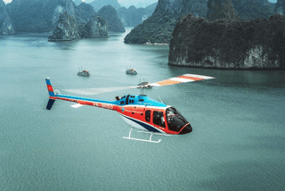 Tạm dừng bay du lịch ngắm cảnh sau vụ rơi trực thăng Bell 505