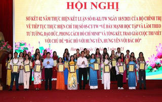 Cuộc thi viết với chủ đề “Bác Hồ với Hưng Yên, Hưng Yên với Bác Hồ”