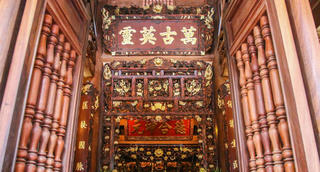 Hoàn thành tu bổ đình thờ ông tổ nghề sơn 