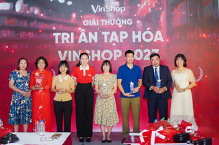 VinShop công bố Giải thưởng Tri ân tạp hoá Việt