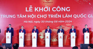 Thủ tướng dự lễ khởi công Trung tâm Hội chợ Triển lãm Quốc gia