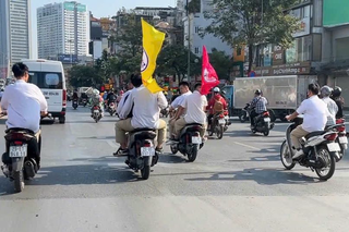 Xử lý nghiêm nhóm học sinh trường Huỳnh Thúc Kháng vi phạm TT ATGT sau khi đến trường dự lễ kỷ niệm ngày Nhà giáo Việt Nam