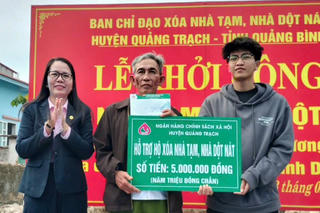 Chung tay góp sức xóa nhà tạm, nhà dột nát trên địa bàn Quảng Bình