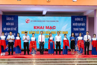 Quảng Trị khai mạc Ngày Sách và Văn hóa đọc Việt Nam 2025