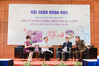 Hội thảo khoa học “Ứng dụng công nghệ siêu vi Nano hướng đích Solid - Lipid, bảo vệ thành dạ dày khỏi vi khuẩn HP“