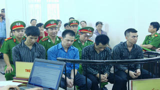 Nhóm công an xã đánh chết người chuẩn bị lãnh án.