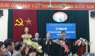 Bổ nhiệm 2 Chi cục trưởng Thi hành án dân sự