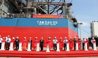 Giàn khoan Tam Đảo 05 chính thức hoạt động từ 12/8 