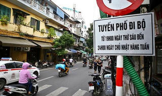 Điểm cộng cho phố đi bộ Hồ Gươm