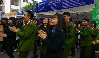 Xét tuyển ngành công an: Cuộc đua vô cùng quyết liệt?