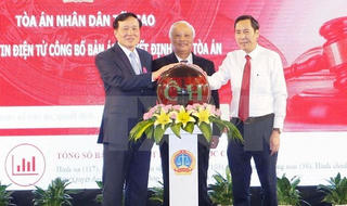 Khai trương Trang thông tin điện tử công bố bản án, quyết định