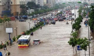 Hà Nội: Chỉ cần 'nhấp chuột' biết nơi nào ngập úng