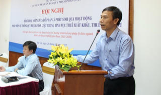 “Làm sạch” quy phạm để pháp điển lĩnh vực thuế XNK