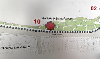 Hà Nội lấy ý kiến về quy hoạch tổng mặt bằng ga ngầm C9 cạnh hồ Gươm