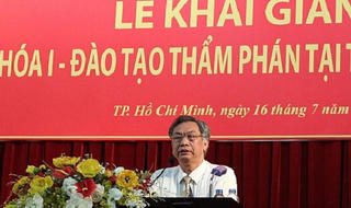 Khai giảng lớp đào tạo chung nguồn thẩm phán, kiểm sát viên, luật sư khoá I tại Hà Nội