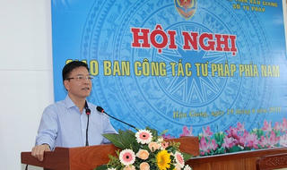 Bộ trưởng Lê Thành Long đánh giá cao những đề xuất của Tư pháp phía Nam 