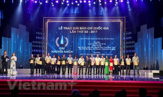 105 tác phẩm báo chí xuất sắc được trao giải Báo chí Quốc gia 2017