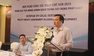 Đánh giá tác động chính sách trong xây dựng pháp luật