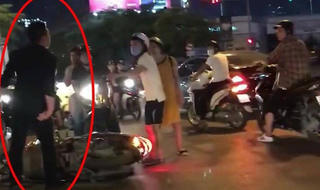 Chuyển vụ việc thanh niên đi SH đánh bà bầu lên Công an quận Nam Từ Liêm