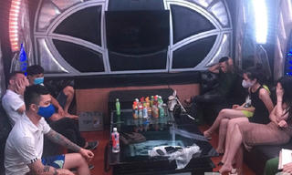6/7 khách dương tính với chất ma túy trong quán Karaoke Hải Chinh