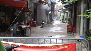 Tạm phong tỏa phường Yên Phụ, Hà Nội