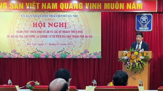 Hà Nội: Quán triệt triển khai các kế hoạch về Đề án cải tạo, xây dựng lại chung cư cũ