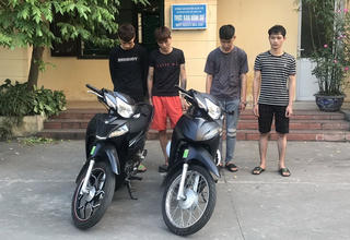 Bắt 4 đối tượng ở nhờ rồi trộm xe máy tại các khu nhà trọ
