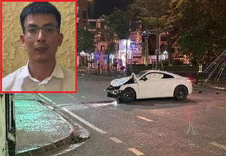 Cán bộ Sở GTVT Bắc Giang lái xe Audi gây tai nạn