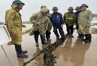 Bắc Ninh phát lệnh báo động số 1 trên triền sông Cầu