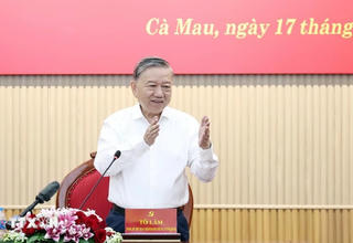 Tổng Bí thư Tô Lâm: Cà Mau cần khai thác tối đa tiềm năng khác biệt