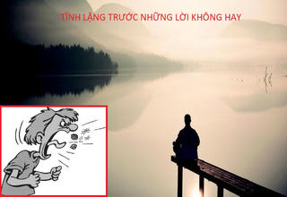 Tĩnh lặng trước những lời không hay: Nghệ thuật sống giữa đời xô bồ