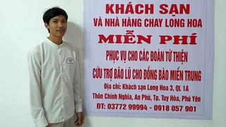 Khách sạn ở Phú Yên miễn phí dịch vụ cho đoàn từ thiện đi cứu trợ miền Trung