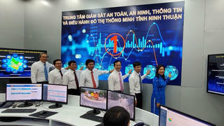Ninh Thuận khai trương Trung tâm Giám sát an toàn, an ninh, thông tin và điều hành đô thị thông minh