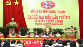 Đại hội đại biểu Đảng bộ tỉnh Ninh Thuận lần thứ XIV: Đưa Ninh Thuận bước vào giai đoạn phát triển nhanh và bền vững
