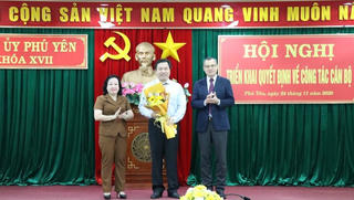 Phú Yên điều động, phân công, bổ nhiệm nhiều cán bộ chủ chốt