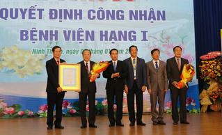 Công bố Bệnh viện Đa khoa tỉnh Ninh Thuận là Bệnh viện hạng I