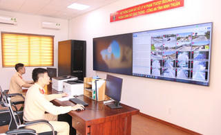 Ninh Thuận đưa vào hoạt động hệ thống camera giám sát giao thông trên quốc lộ 1A