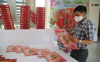 Hội Báo Xuân tỉnh Bình Định: Báo Pháp luật Việt Nam có nội dung độc đáo và ấn tượng 