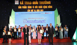 Sanvinest Khánh Hòa - “Thương hiệu vàng cho sức khỏe và sắc đẹp”
