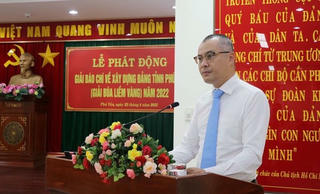 Phát động Giải Báo chí xây dựng Đảng tỉnh Phú Yên năm 2022