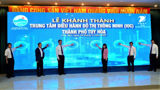 Khánh thành Trung tâm Điều hành đô thị thông minh TP Tuy Hòa