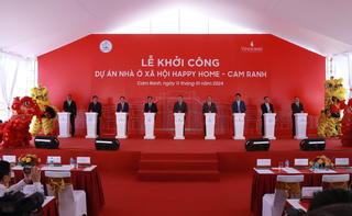Khởi công dự án nhà ở xã hội Happy Home gần 88ha tại Cam Ranh 